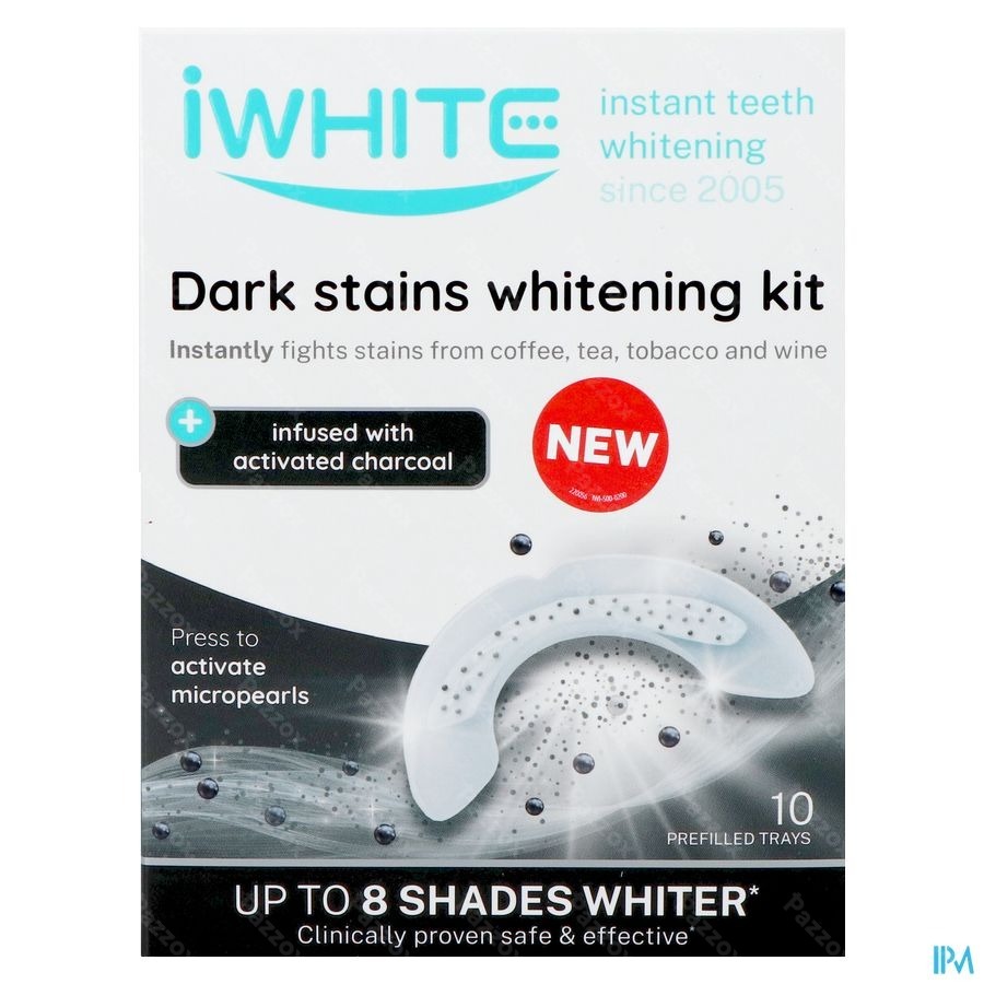Iwhite Dark Stains Whitening Kit Mondstukken 10 Nf