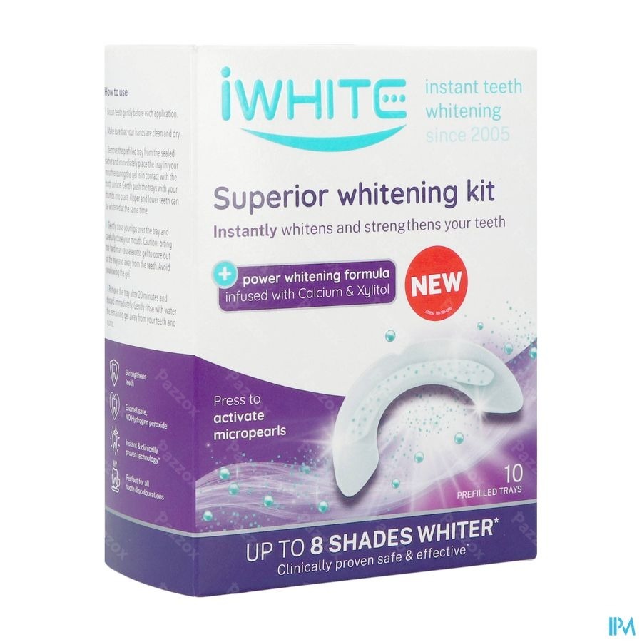 Iwhite Superior Whitening Kit Mondstukken 10