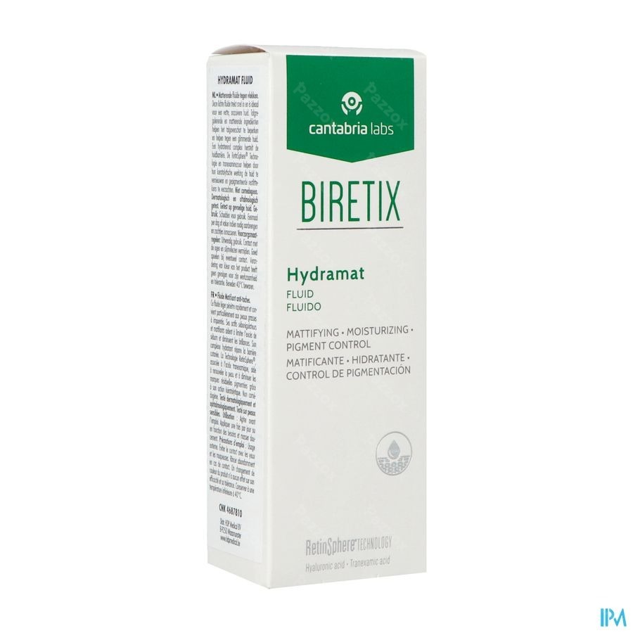 Biretix Hydramat Fluid Tube 50ml