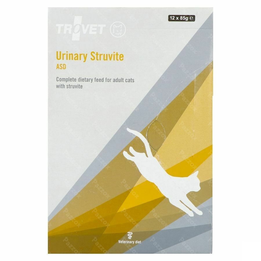 Trovet Asd Urinary Struvite Kat Chicken 12x85g Vmd