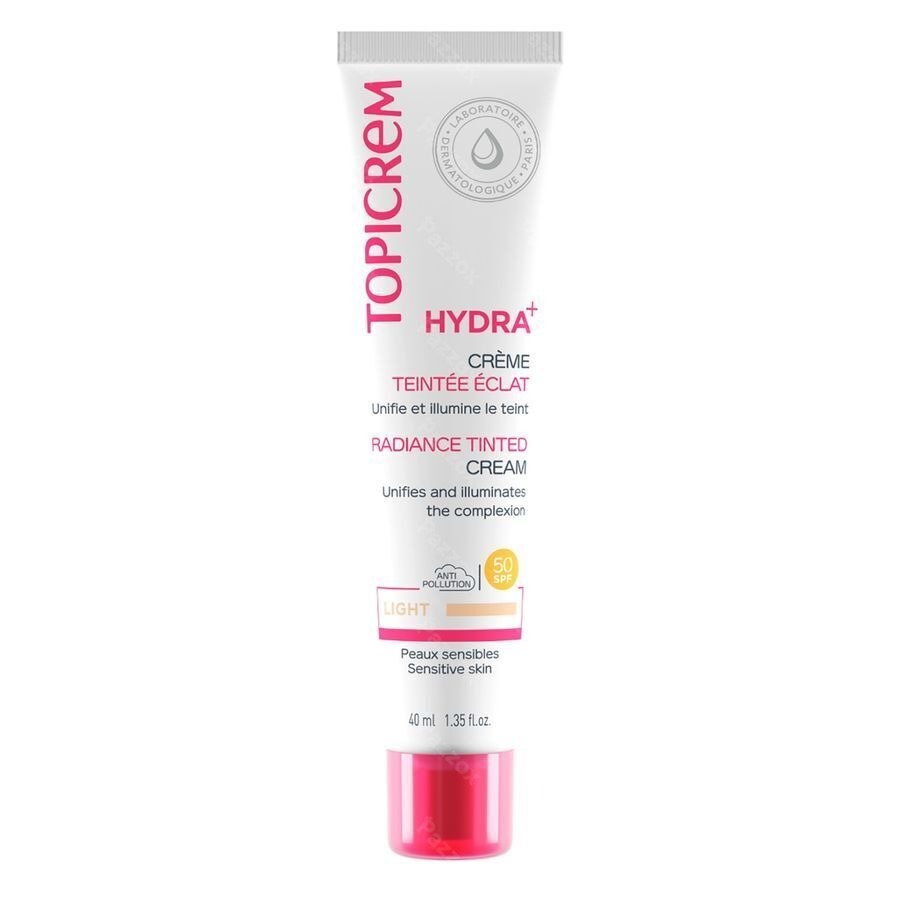 Topicrem Hydra+ Getinte Cr Eclat Licht 40ml Nf