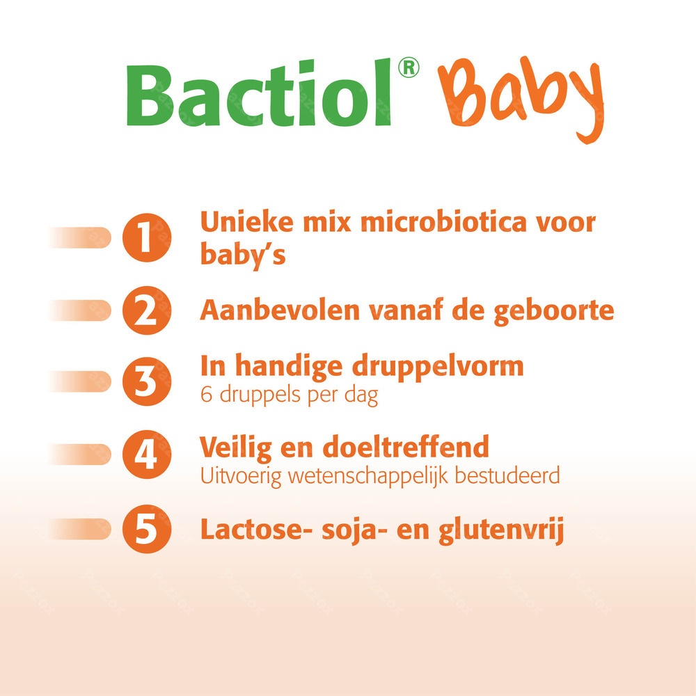 Bactiol Baby Druppels 21 porties 5ml