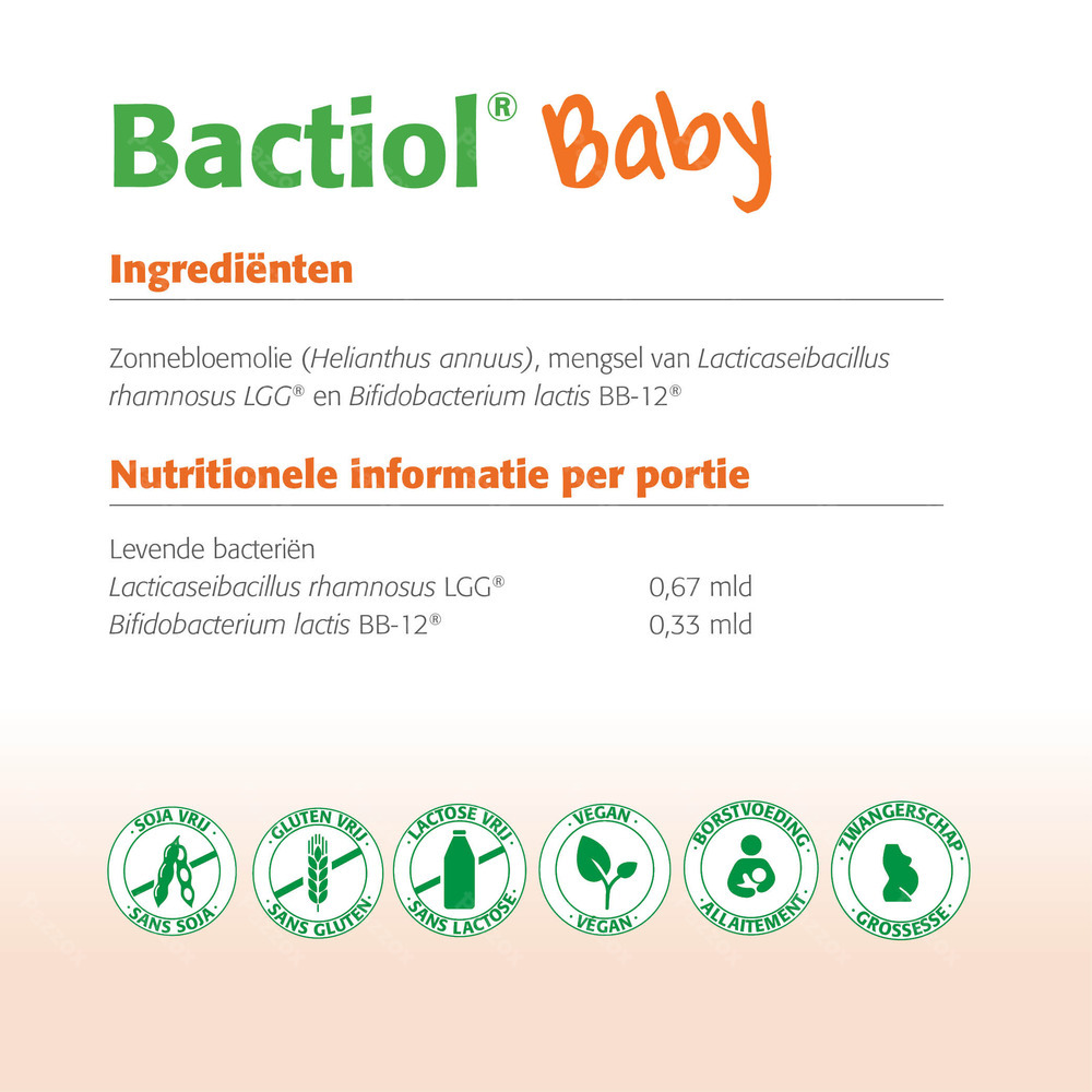Bactiol Baby Druppels 21 porties 5ml