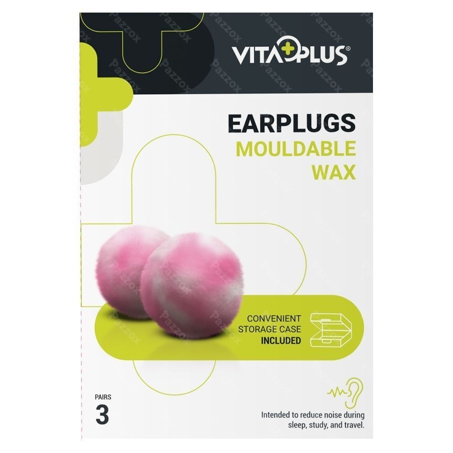 Pharmex Oordopjes Kneedbare Was Vitaplus 3x2