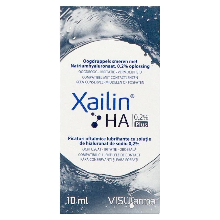Xailin Ha 0,2% + Fl 10ml