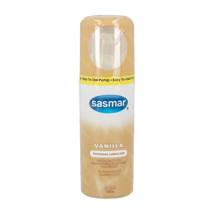 Sasmar Glijmiddel Vanille 60ml
