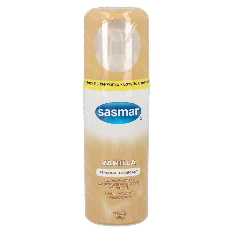 Sasmar Glijmiddel Vanille 60ml