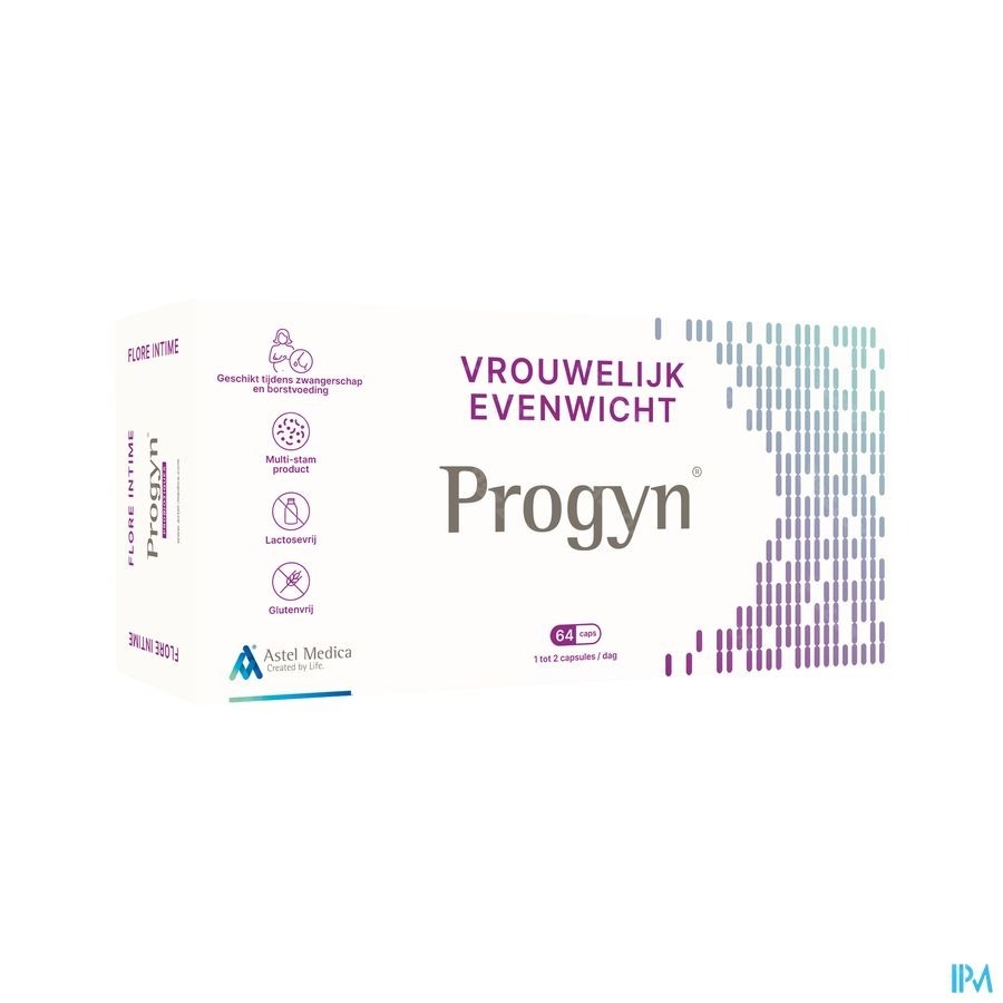 Progyn Probiotica Vrouwelijk Evenwicht  64 Capsules