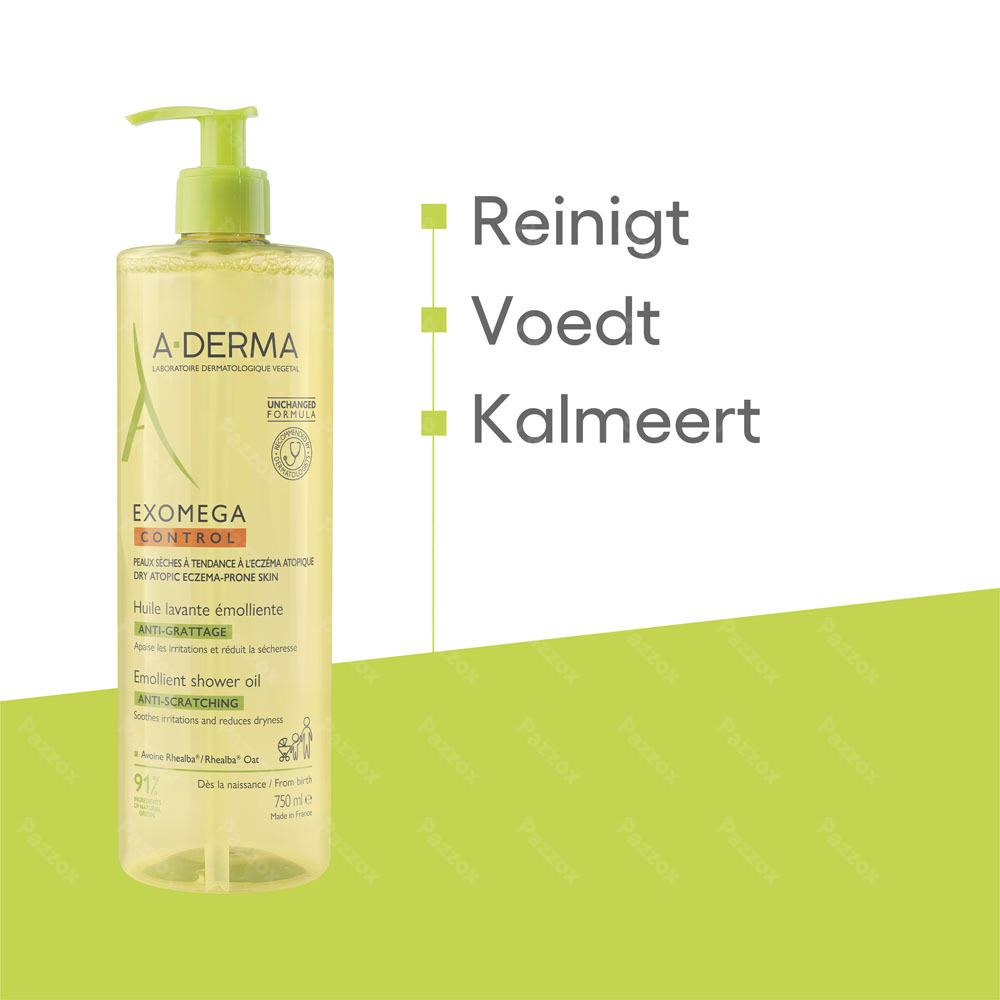 A-Derma Exomega Control Emolierende Wasolie 750ml