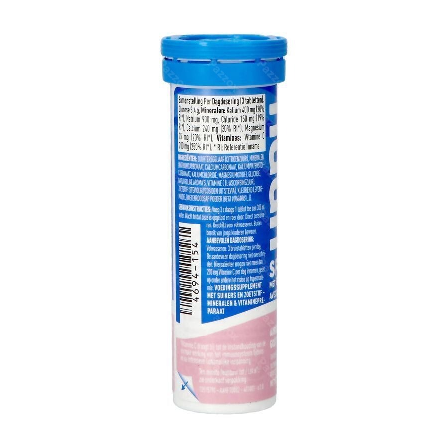 Nuun Sport Aarbei-Limonadesmaak 10 Bruistabletten