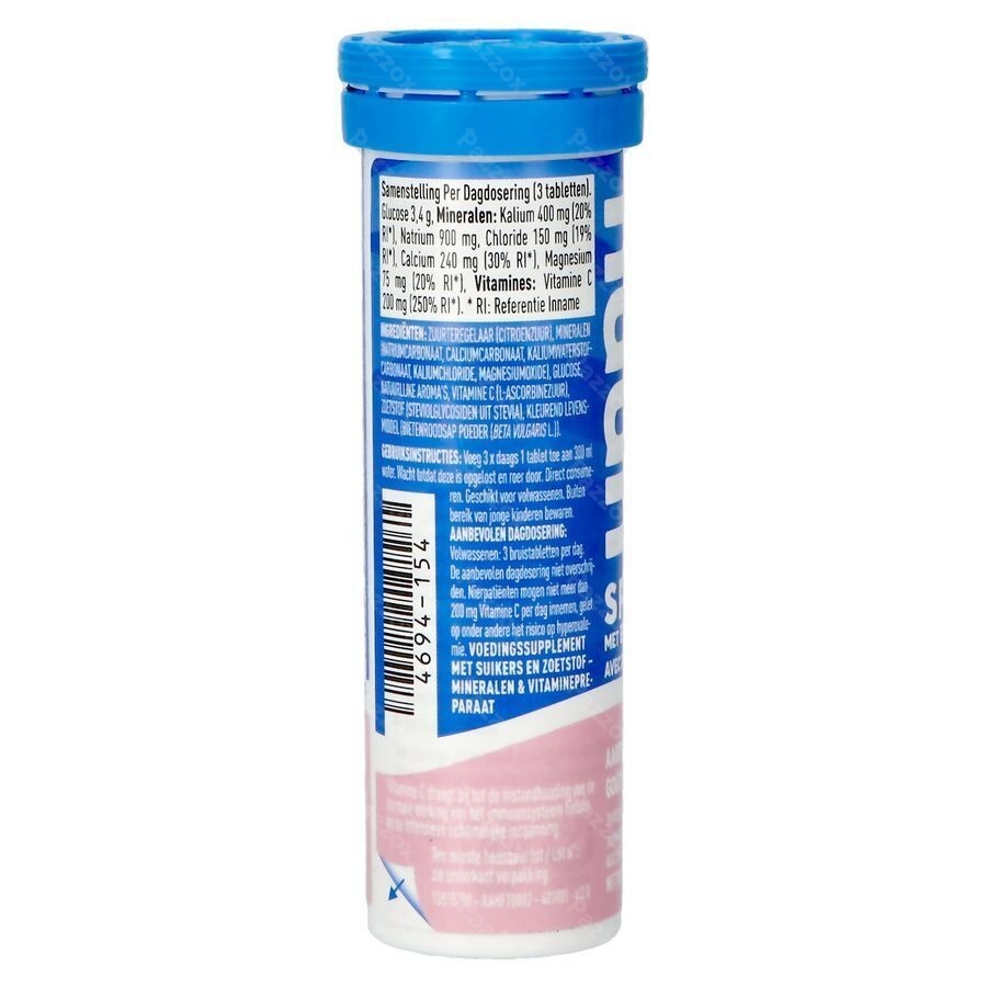 Nuun Sport Aarbei-Limonadesmaak 10 Bruistabletten