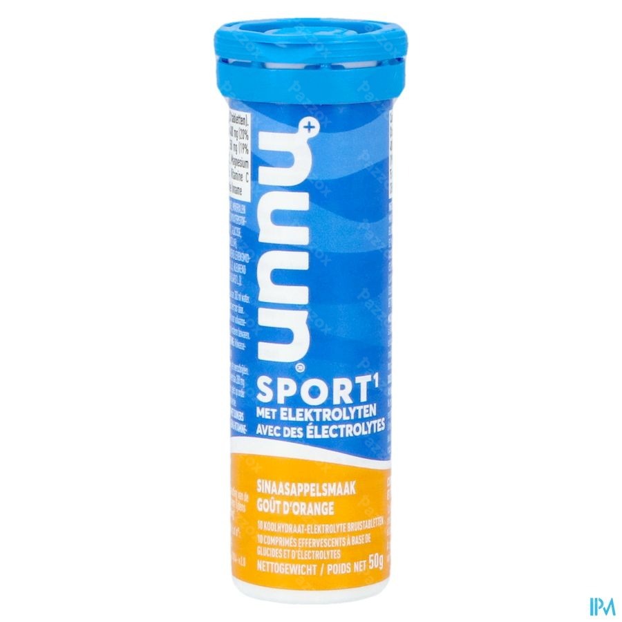 Nuun Sport Sinaasappelsmaak 10 Bruistabletten