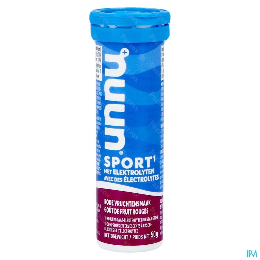Nuun Sport Rode Vruchtensmaak 10 Bruistabletten