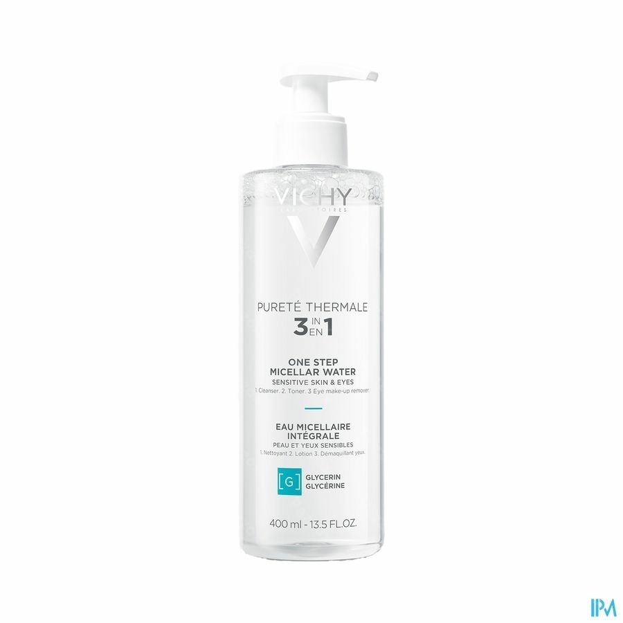 Vichy Pureté Thermale Micellair Mineraalwater Gevoelige Huid Zonder Pomp400ml