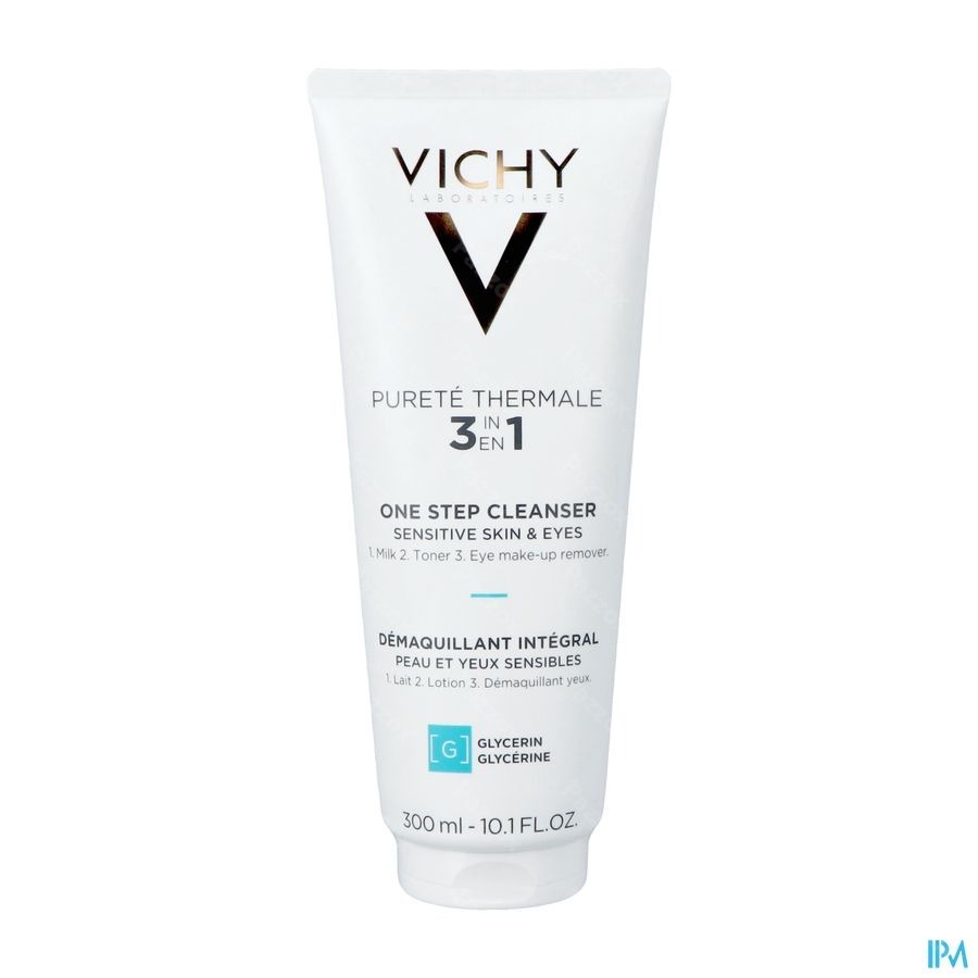 Vichy Pureté Thermale 3-in-1 Gezichtsreiniger Gevoelige Huid&Ogen 300ml