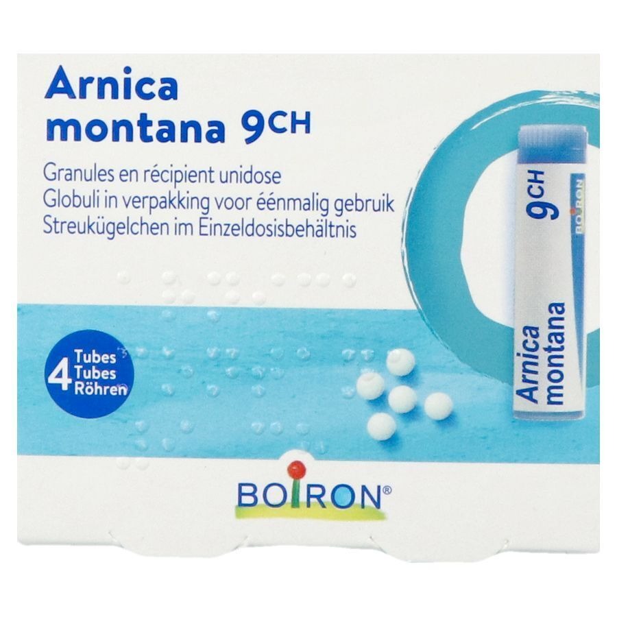 Arnica Montana 9ch Homeopack Gl 4x1g Boiron