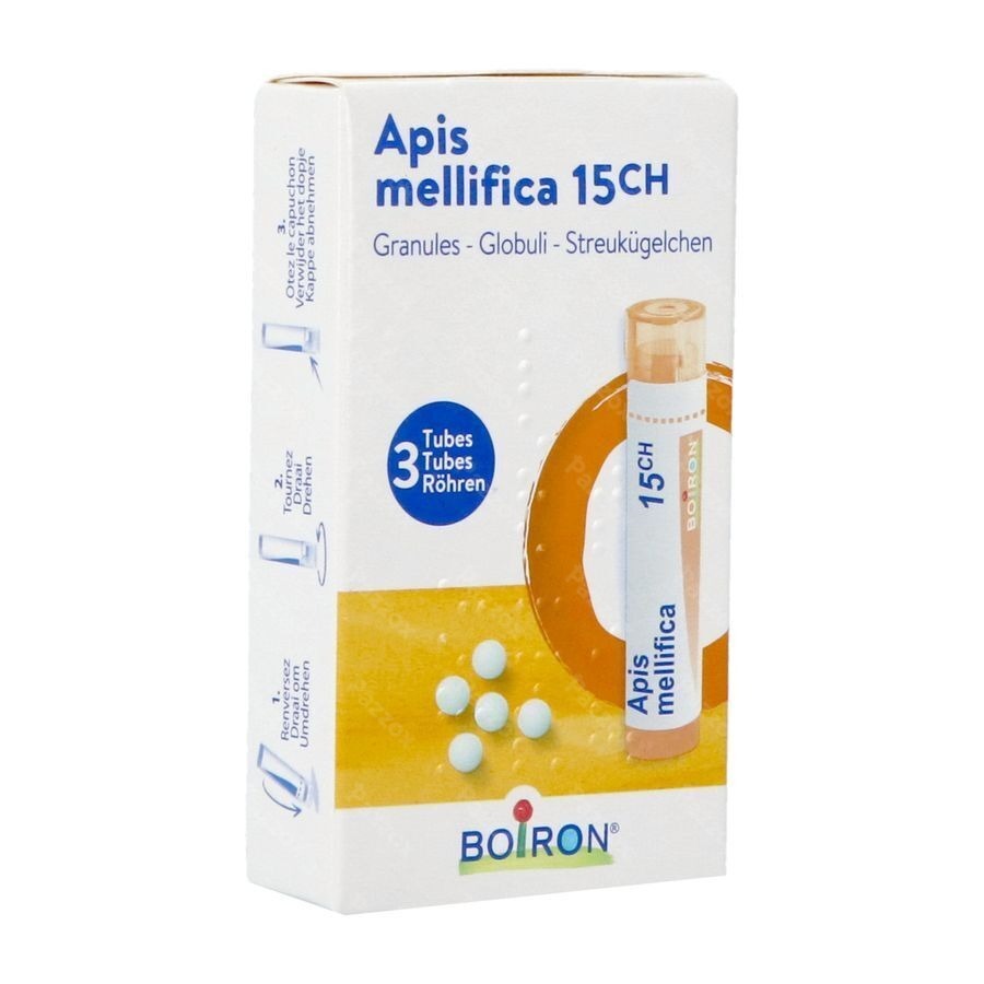 Apis Mellifica 15ch Homeopack Gr 3x4g Boiron