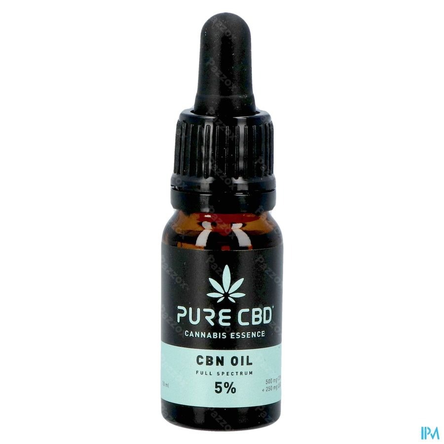 Pure Cbd 250mg Cbn 500mg Oil Full Spectrum 5% 10ml