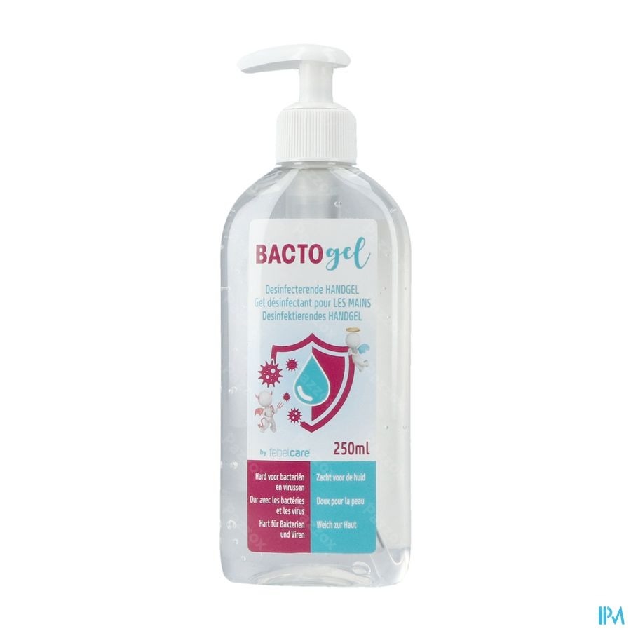 Bactogel Hydroalcoholische Fl Pomp 250ml