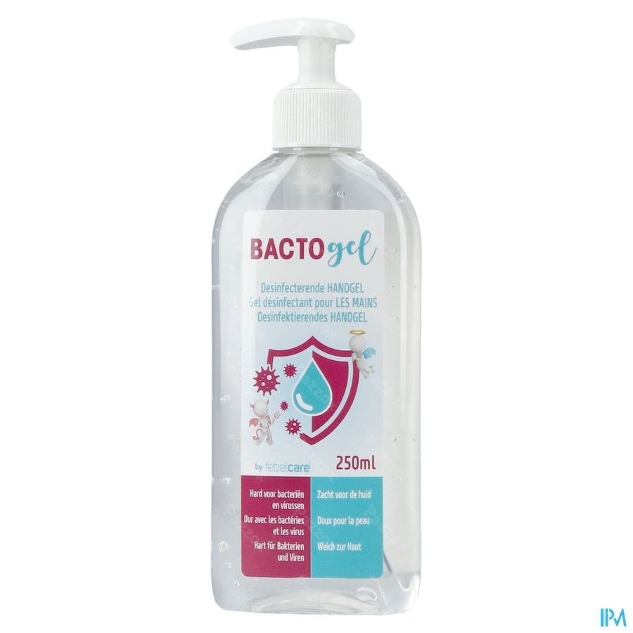 Bactogel Hydroalcoholische Fl Pomp 250ml