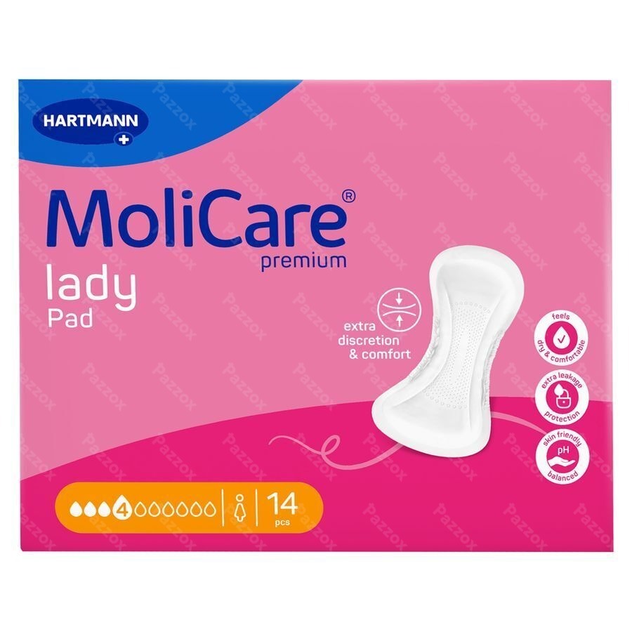 Molicare Premium Lady Pad 4 Drops 43x16cm 12