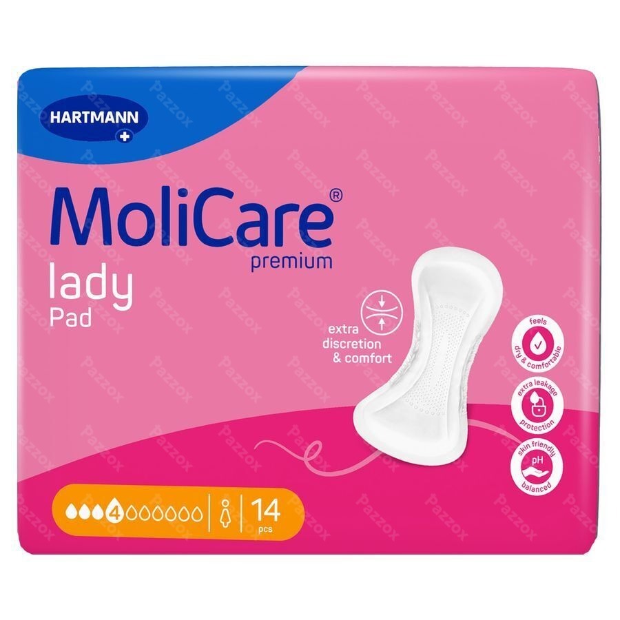 Molicare Premium Lady Pad 4 Drops 43x16cm 12