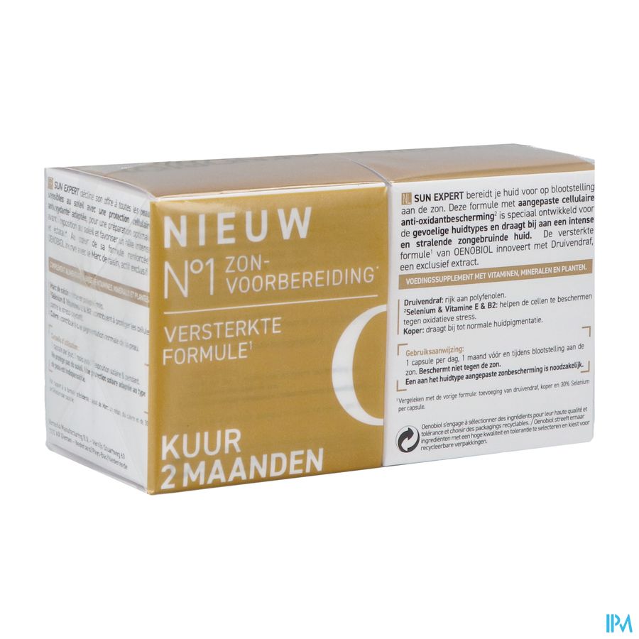 OENOBIOL Sun Expert Gevoelige Huid 2x30 caps