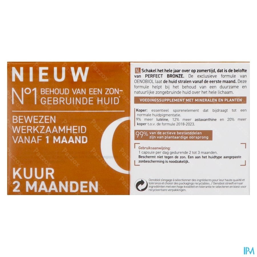 Oenobiol Perfect Bronze Intense 2x30 Capsules