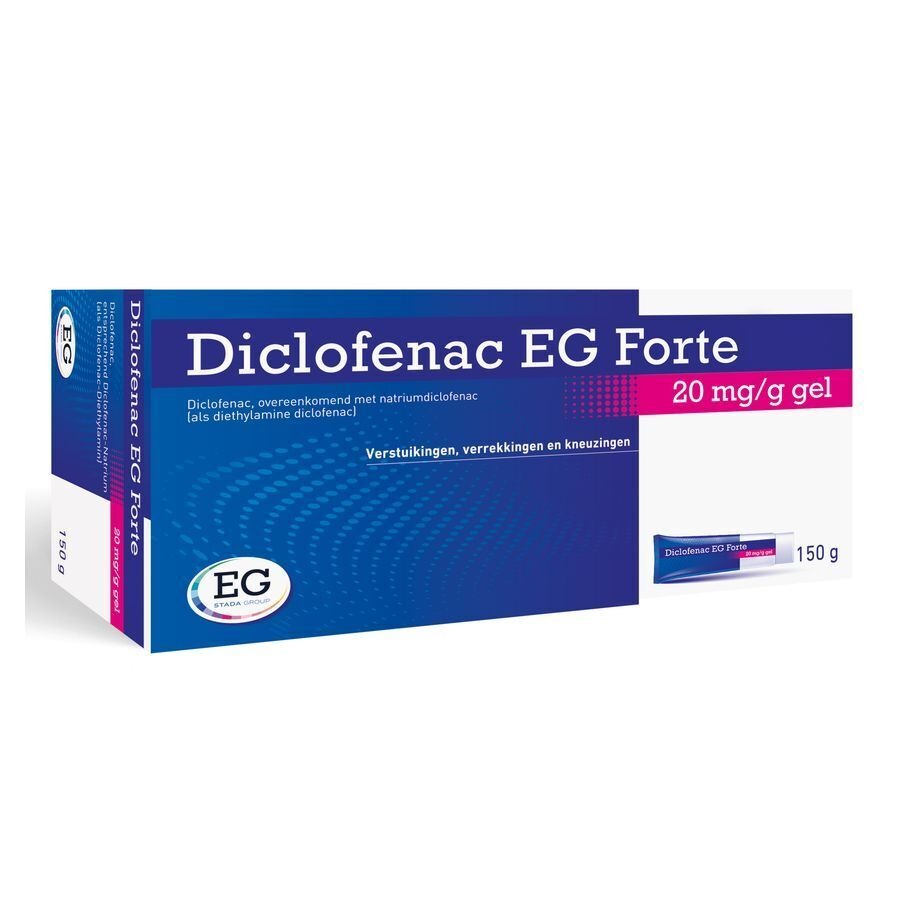 Diclofenac EG Forte 20mg/g Gel 150g 