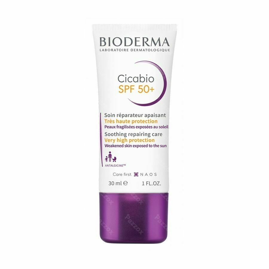 Bioderma Cicabio Verzachtende Herstellende Verzorging SPF50+ 30ml
