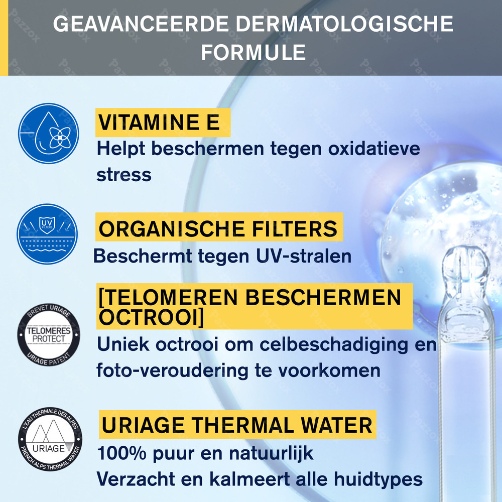 Uriage Bariésun Hydraterende Zonnecrème SPF50+ 50ml