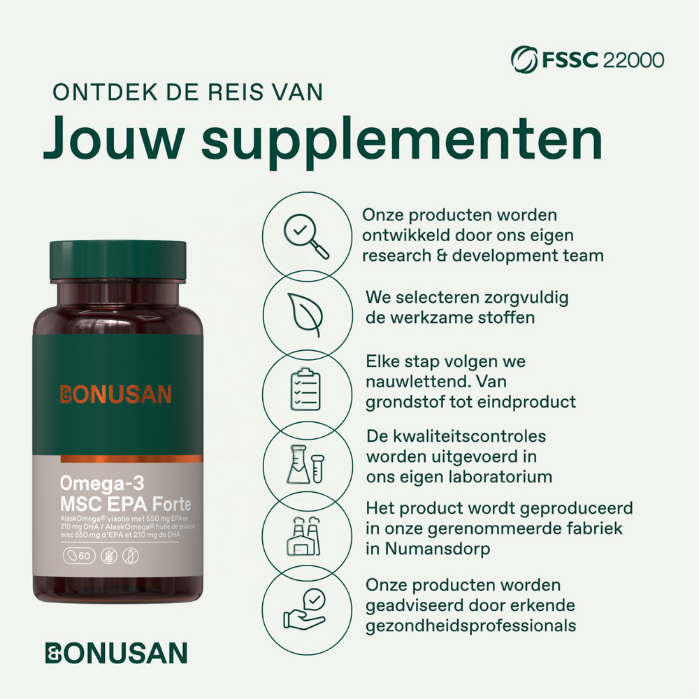 Bonusan Omega-3 MSC EPA Forte - 60 capsules
