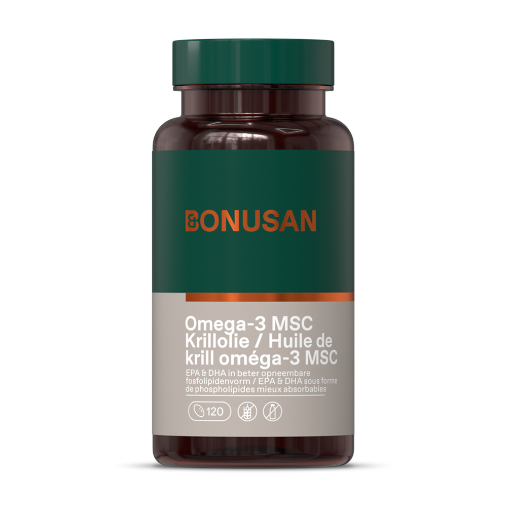 Bonusan Omega-3 MSC Krillolie 120 capsules