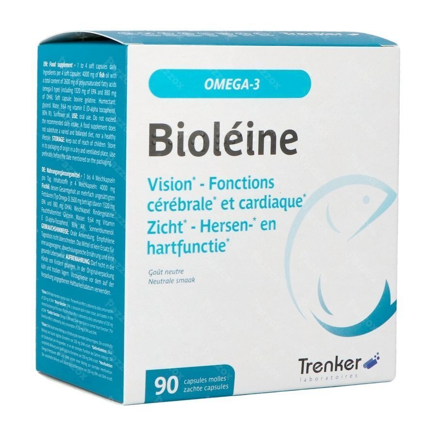 Bioleine Omega 3 Zachte Caps 90