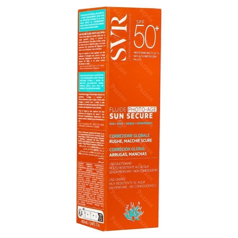 Svr Sun Secure Fluide Photo-age Spf50+ 40ml