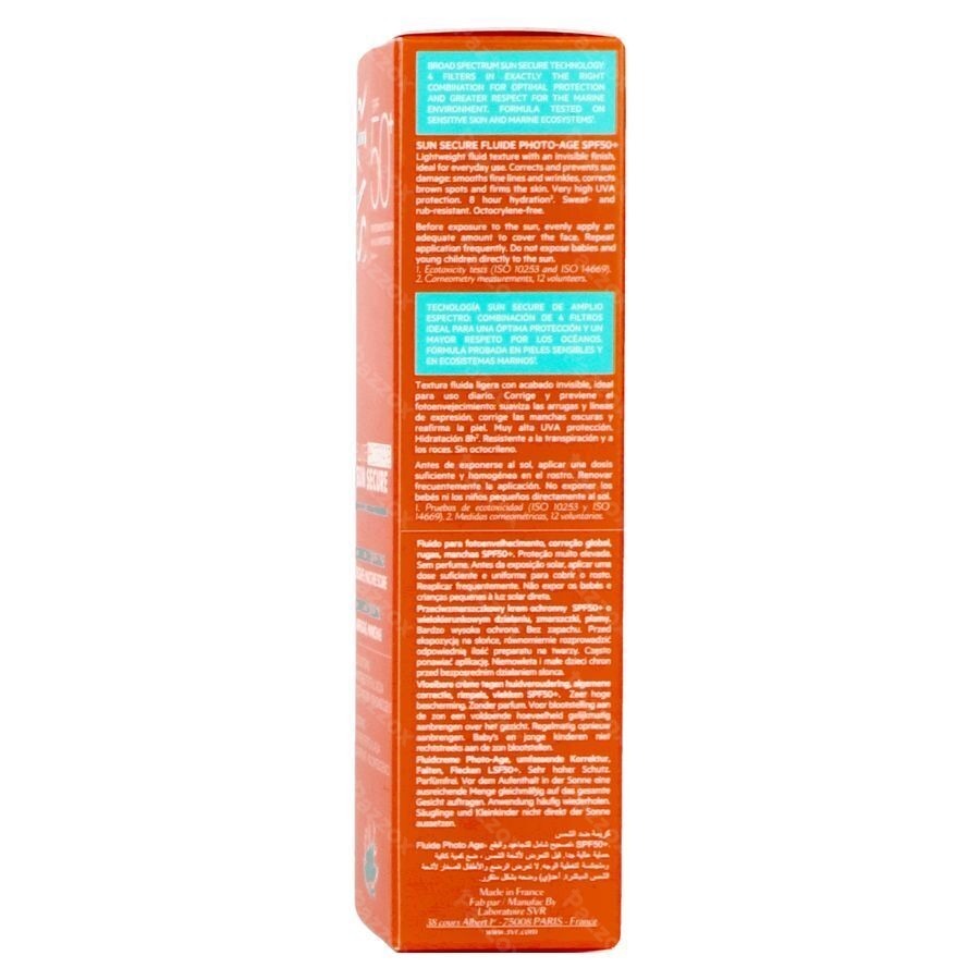 Svr Sun Secure Fluide Photo-age Spf50+ 40ml