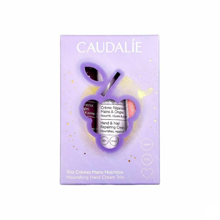 Caudalie Kerstset Trio Handcrème