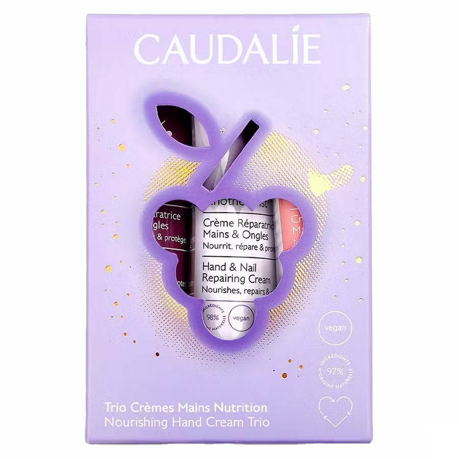 Caudalie Kerstset Trio Handcrème