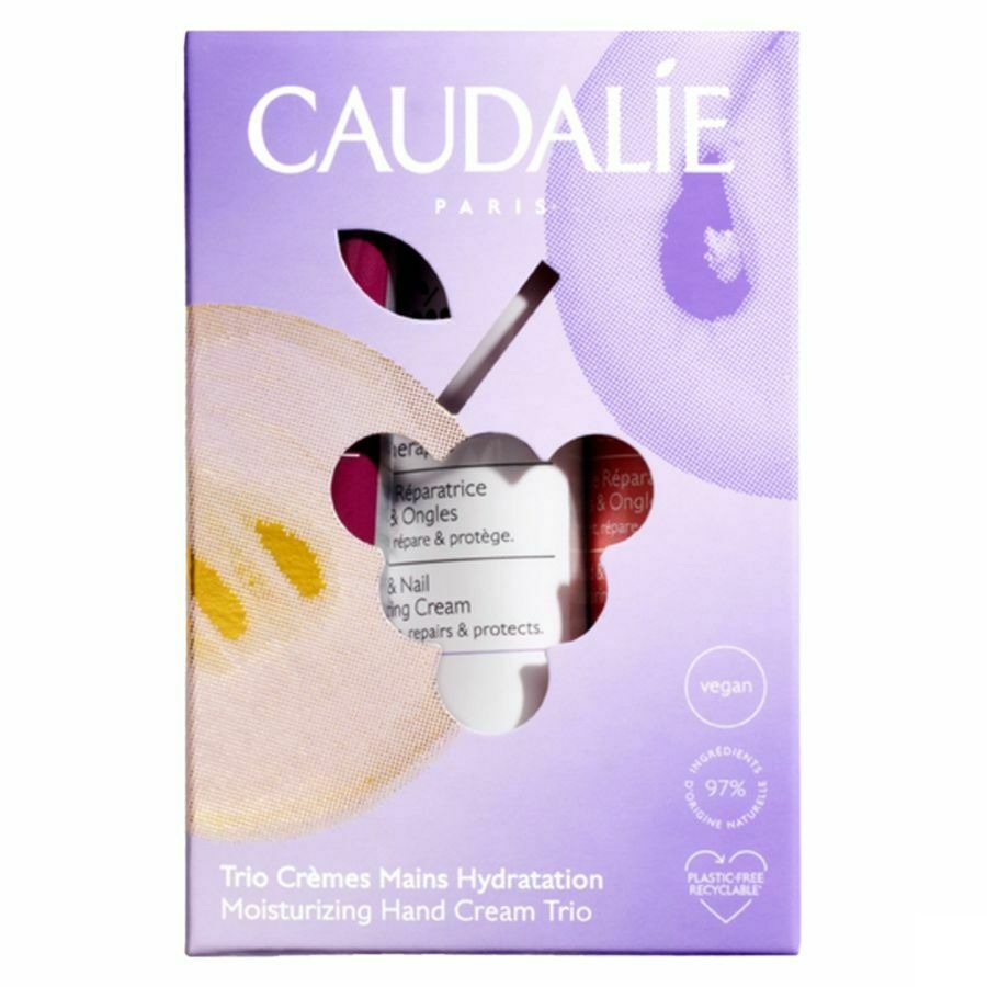 Caudalie Kerstset Trio Handcrème