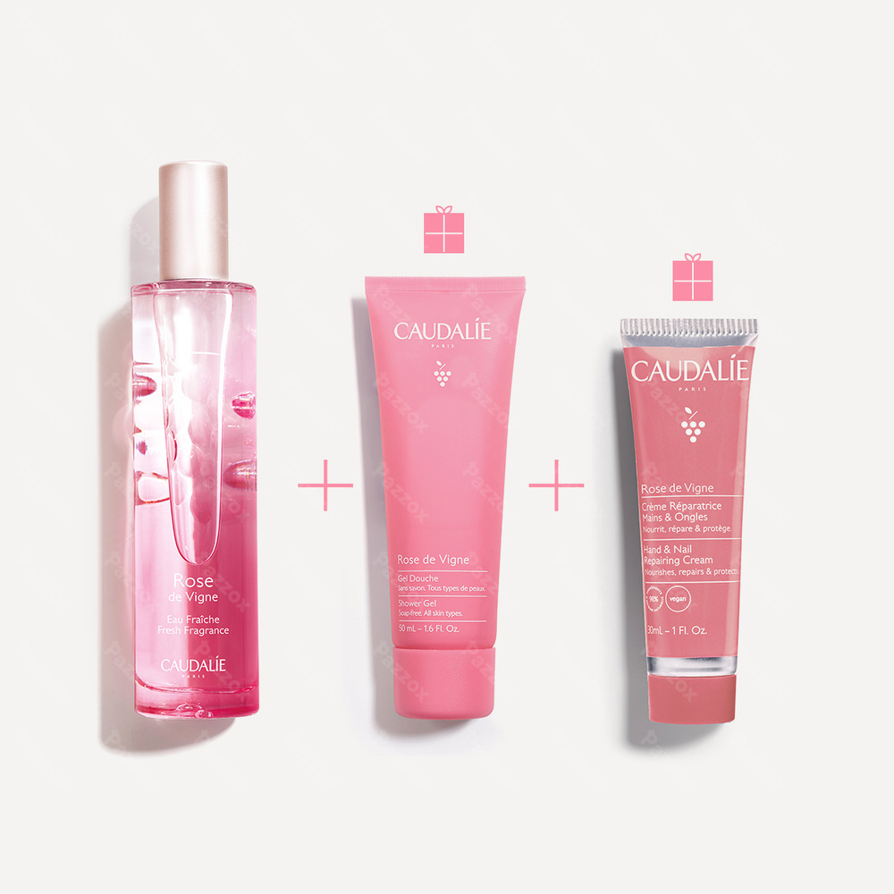 Caudalie Rose de Vigne Geschenkpakket 50ml