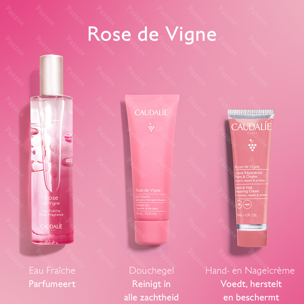 Caudalie Rose de Vigne Geschenkpakket 50ml
