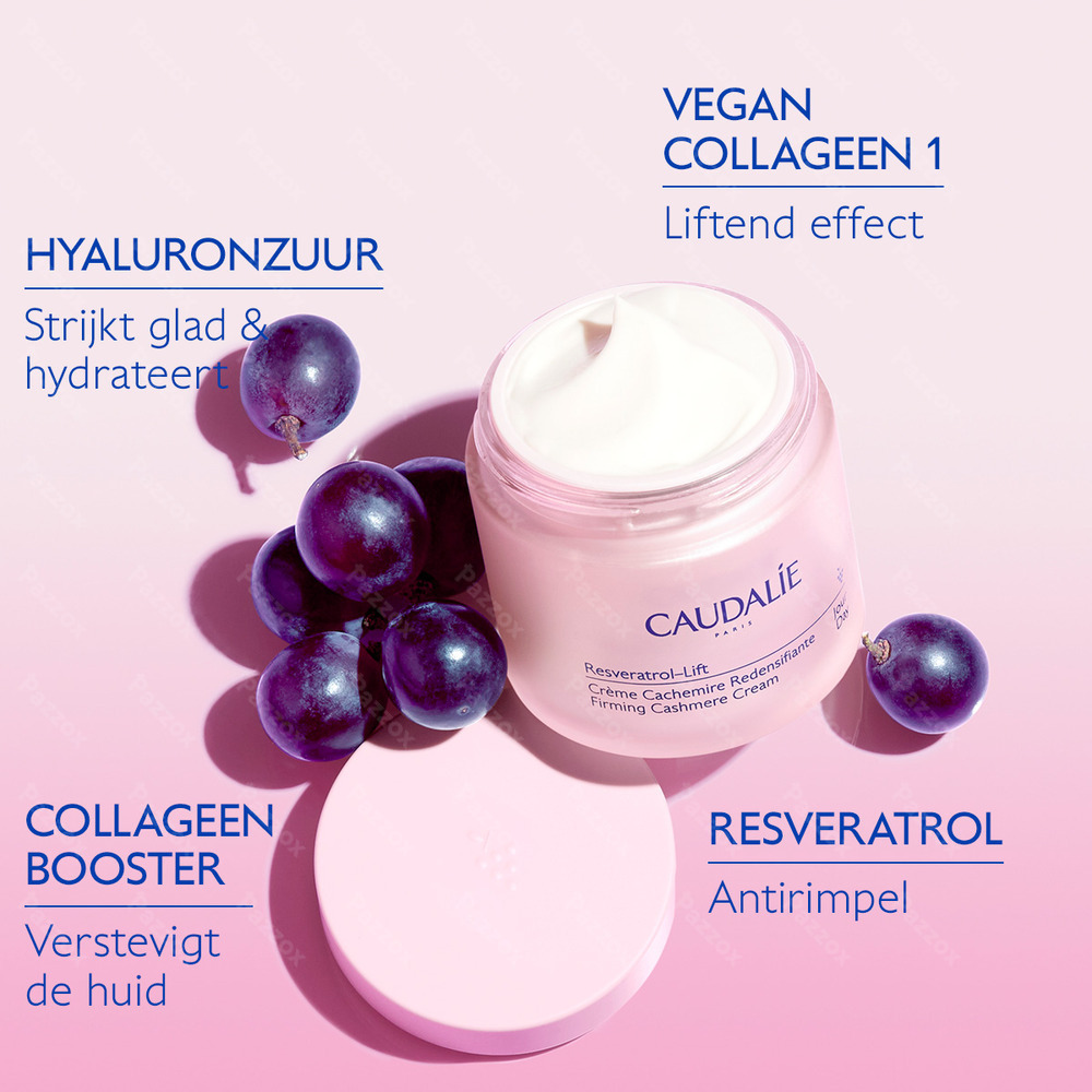 Caudalie Resveratrol Lift Verstevigende Kasjmiercrème Navulling 50ml