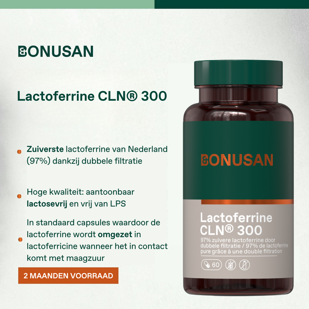 Bonusan Lactoferrine CLN 300 mg - 60 Capsules