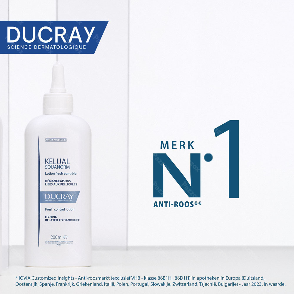 Ducray Kelual Squanorm Fresh Control Lotion 200ml