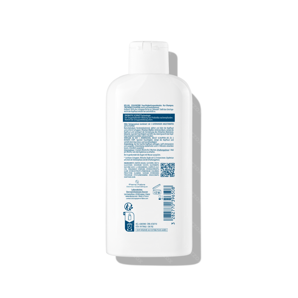 Ducray Kelual Squanorm Shampoo Droge Schilfers 200ml