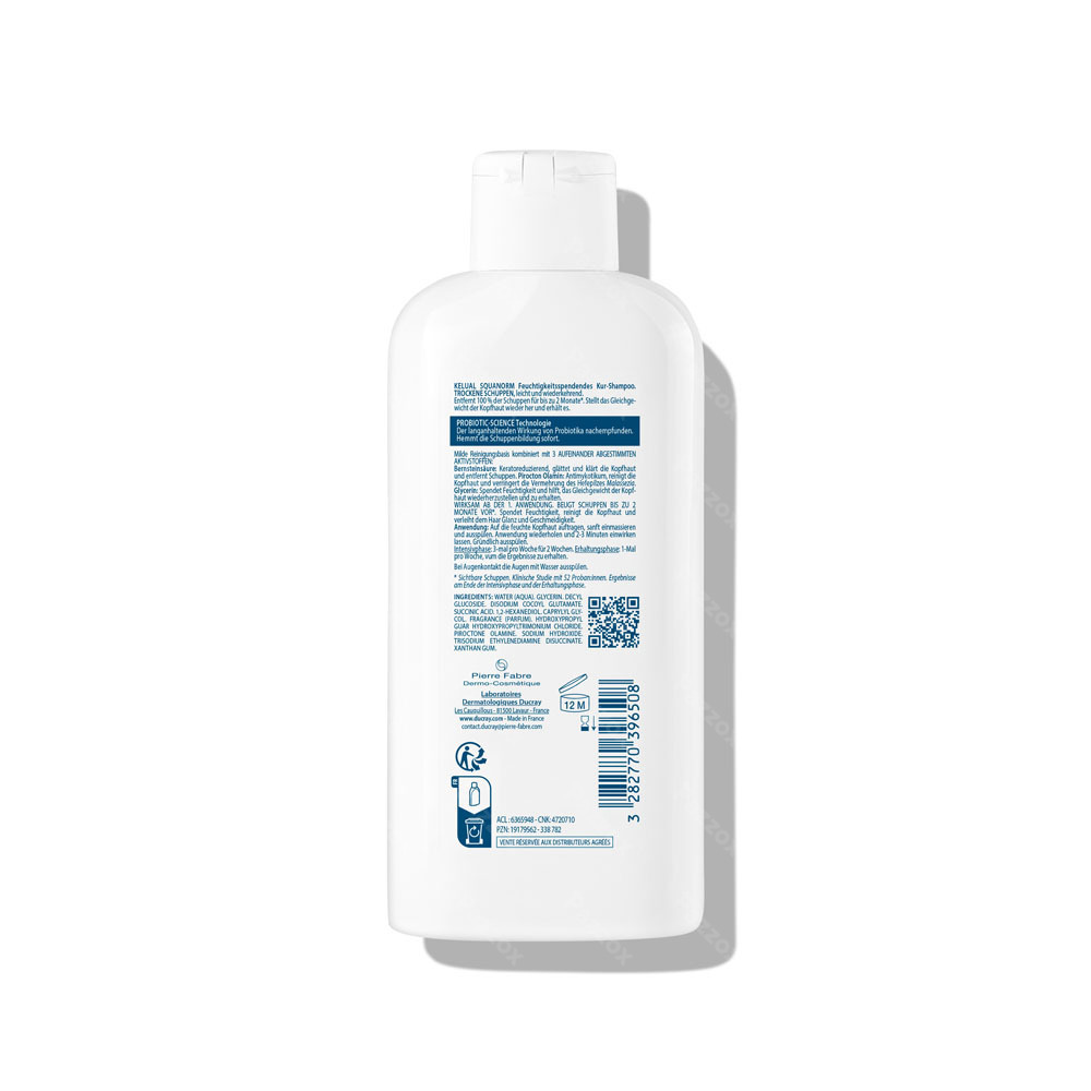 Ducray Kelual Squanorm Shampoo Droge Schilfers 200ml