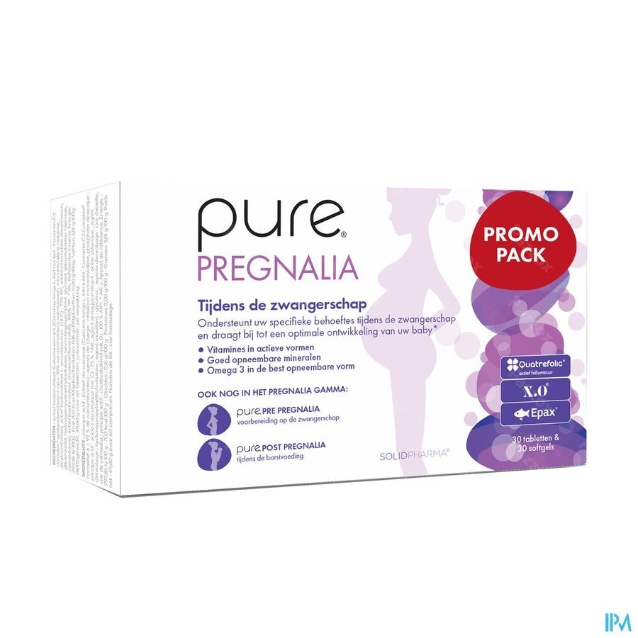 Pure Pregnalia 3x30 Tabletten + 30 Softcaps
