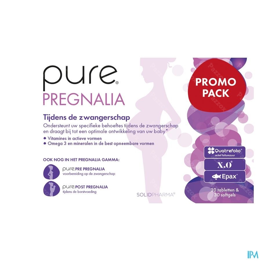 Pure Pregnalia 3x30 Tabletten + 30 Softcaps