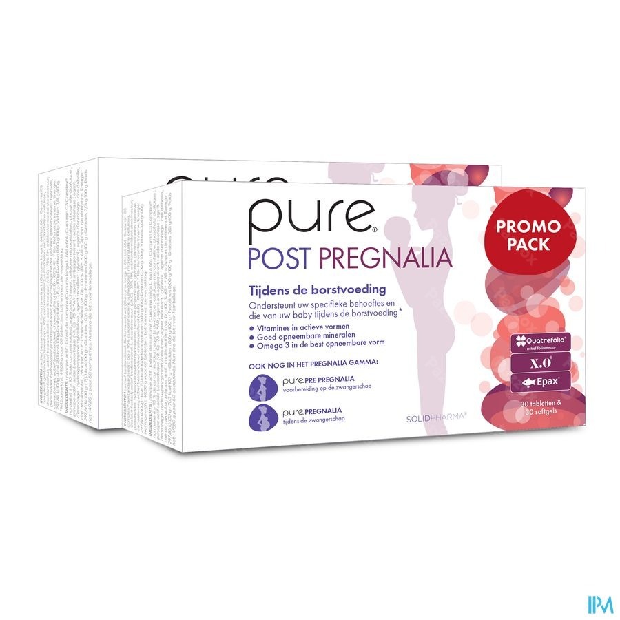 Pure Post Pregnalia 2x30 Tabletten + 30 Capsules Promo