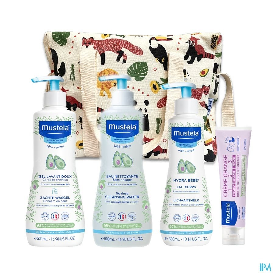 Mustela Baby Mijn 4 Eerste Producten Geschenkpakket Jungle